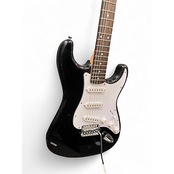 Used Legacy S Style  Black Solid Body Electric Guitar