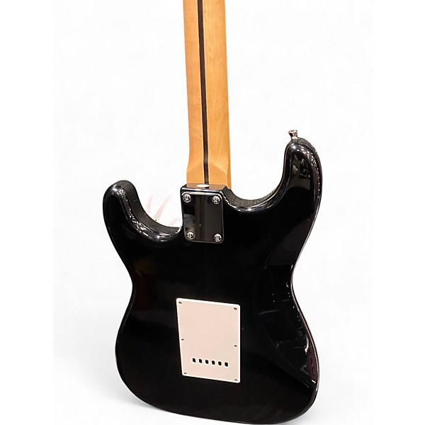 Used Legacy S Style  Black Solid Body Electric Guitar