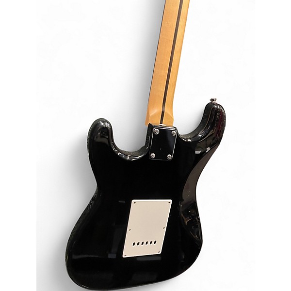 Used Legacy S Style  Black Solid Body Electric Guitar