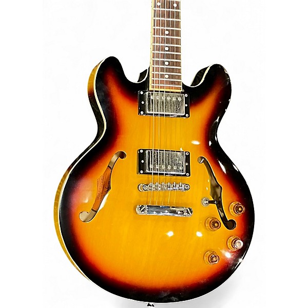 Used Epiphone ES339 Vintage Sunburst Hollow Body Electric Guitar