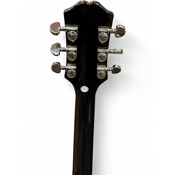 Used Epiphone Les Paul Studio Ebony Solid Body Electric Guitar