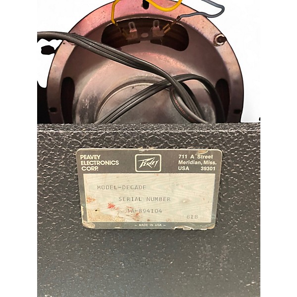 Used Peavey DECADE Guitar Combo Amp