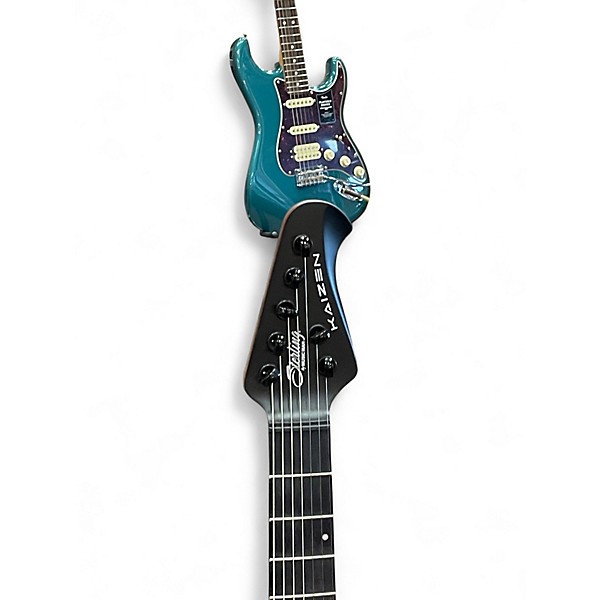 Used Sterling by Music Man KAIZEN 7 MATTE BLACK Solid Body Electric Guitar