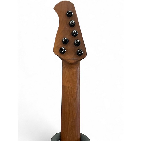 Used Sterling by Music Man KAIZEN 7 MATTE BLACK Solid Body Electric Guitar