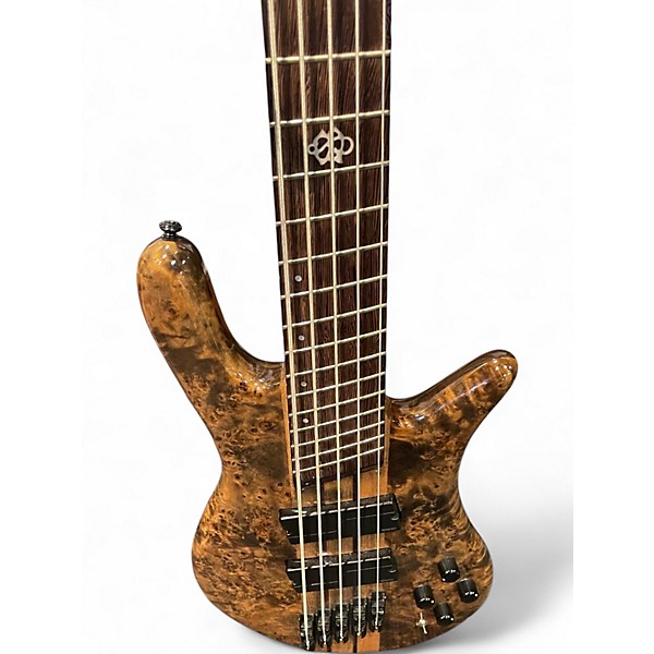 Used Spector NS DIMENSION 5 BURL Electric Bass Guitar