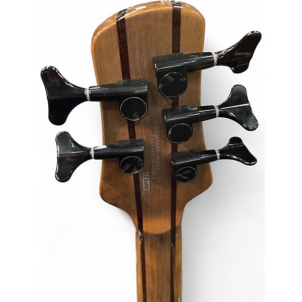 Used Spector NS DIMENSION 5 BURL Electric Bass Guitar