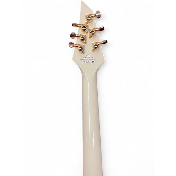 Used Jackson PRO SERIES MONARKH SC Antique White Solid Body Electric Guitar
