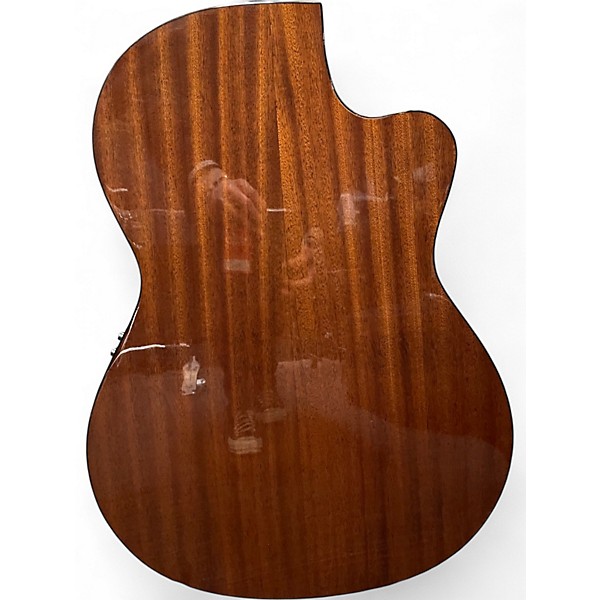 Used Agile Renaissance 82527 Classical 8-String Nylon Fan Fret Left Natural Acoustic Electric Guitar