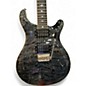 Used PRS SE Custom 24 Trans Black Solid Body Electric Guitar