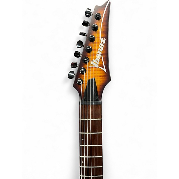 Used Ibanez RGA742FM Sunburst Solid Body Electric Guitar