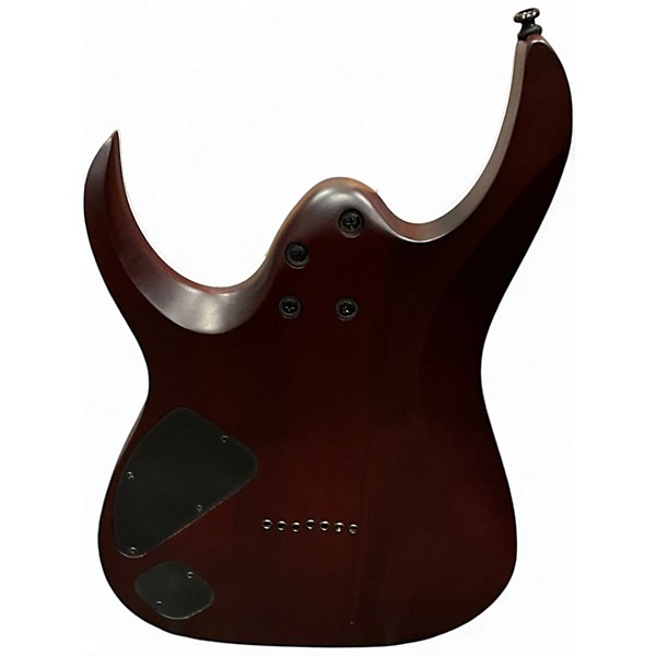 Used Ibanez RGA742FM Sunburst Solid Body Electric Guitar