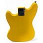 Used Squier Sonic Mustang Graffiti Yellow Solid Body Electric Guitar