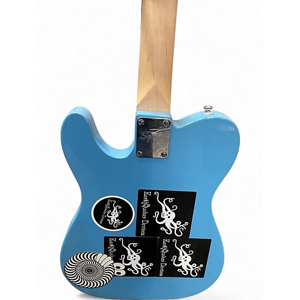 Used Squier Sonic Telecaster California Blue Solid Body Electric Guitar