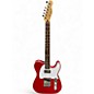 Used Squier AFFINITY TELECASTER FMT SH TRANSPARENT CRIMSON Solid Body Electric Guitar thumbnail
