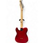 Used Squier AFFINITY TELECASTER FMT SH TRANSPARENT CRIMSON Solid Body Electric Guitar