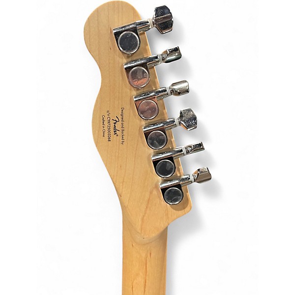 Used Squier AFFINITY TELECASTER FMT SH TRANSPARENT CRIMSON Solid Body Electric Guitar