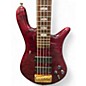 Used Spector Euro 5 red Electric Bass Guitar