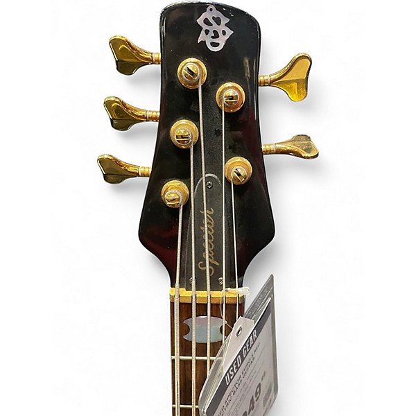 Used Spector Euro 5 red Electric Bass Guitar