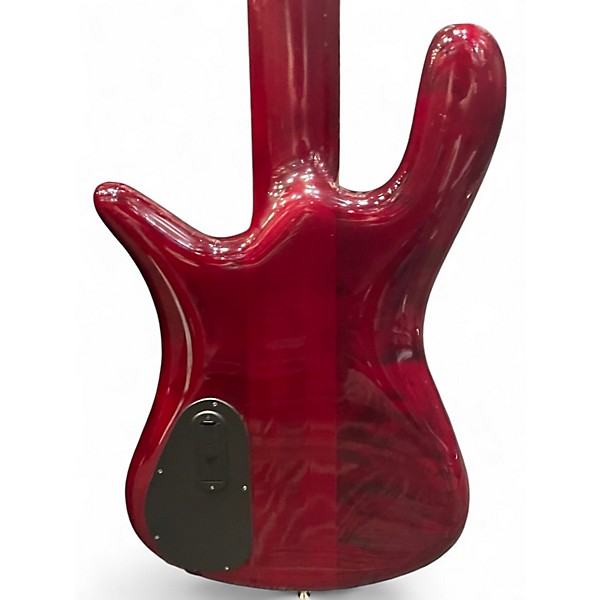 Used Spector Euro 5 red Electric Bass Guitar