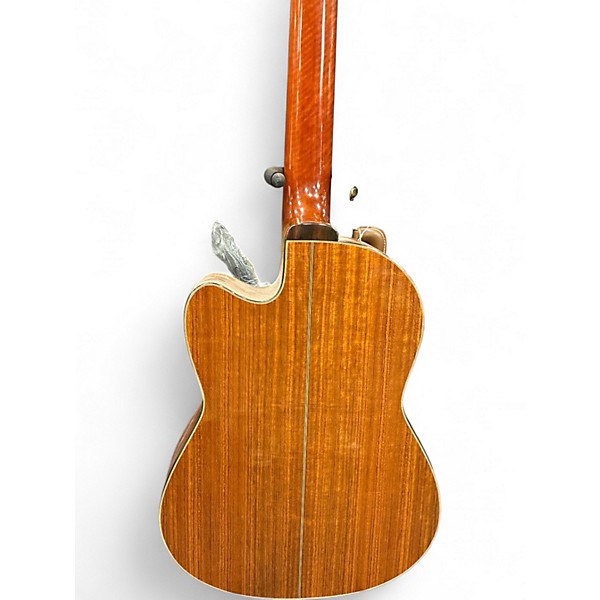 Used Washburn C64CE Vintage Natural Classical Acoustic Electric Guitar