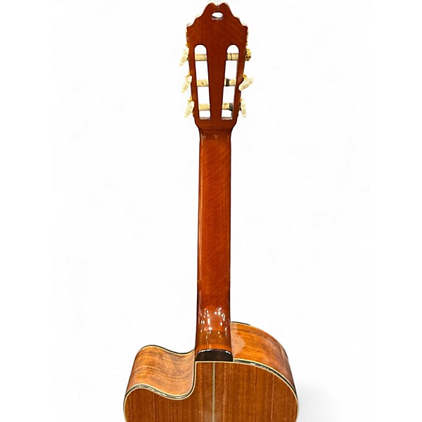 Used Washburn C64CE Vintage Natural Classical Acoustic Electric Guitar