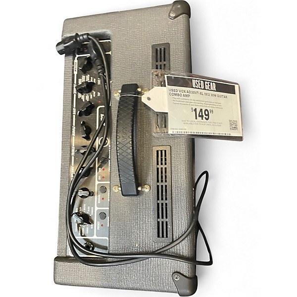 Used VOX AD30VT-XL 1x12 30W Guitar Combo Amp