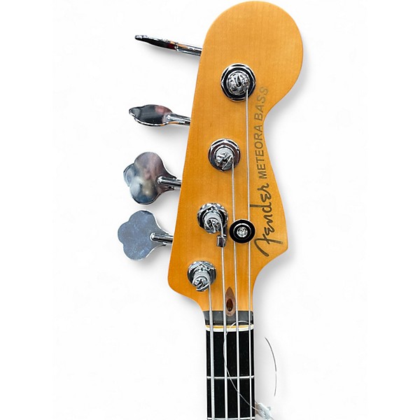 Used Fender American Ultra II Meteora Bass Sunburst Electric Bass Guitar