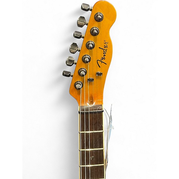 Used Fender Special Edition Custom Telecaster FMT HH Amber Solid Body Electric Guitar