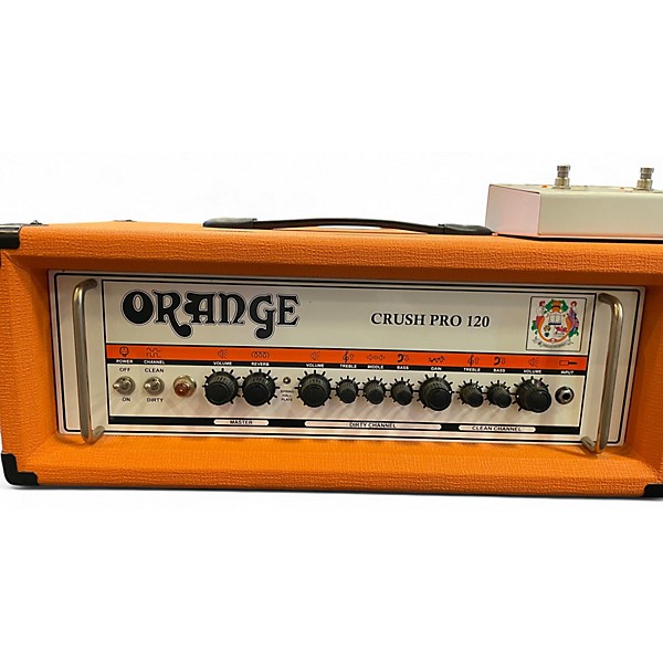 Used Orange Amplifiers CR120H Crush Pro 120W Solid State Guitar Amp Head