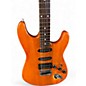 Used Squier Standard Stratocaster HSS TRANSPARENT ORANGE  Solid Body Electric Guitar thumbnail