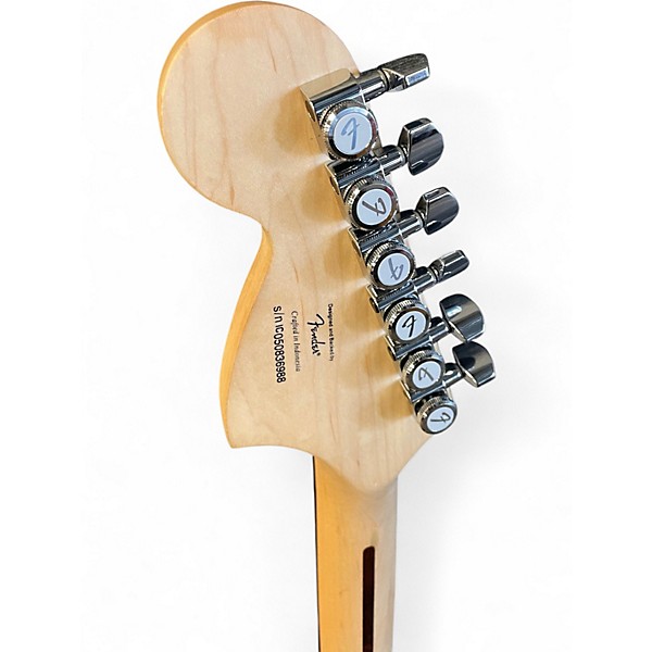 Used Squier Standard Stratocaster HSS TRANSPARENT ORANGE  Solid Body Electric Guitar