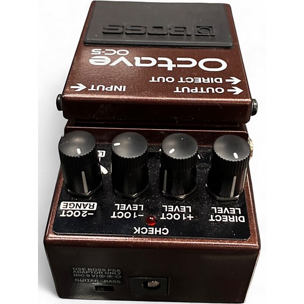 Used BOSS OC5 Octave Effect Pedal