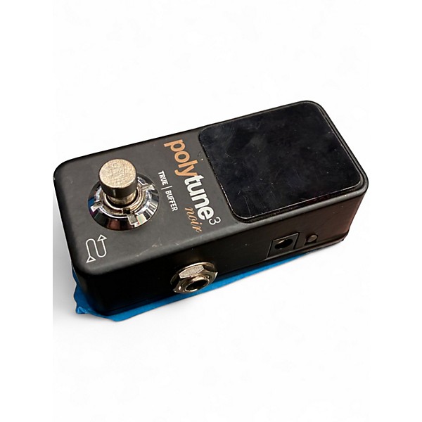 Used TC Electronic Polytune Noir Mini 3 Tuner Tuner Pedal