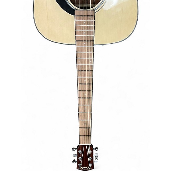 Used Fender CD60 Dreadnought Natural Acoustic Guitar