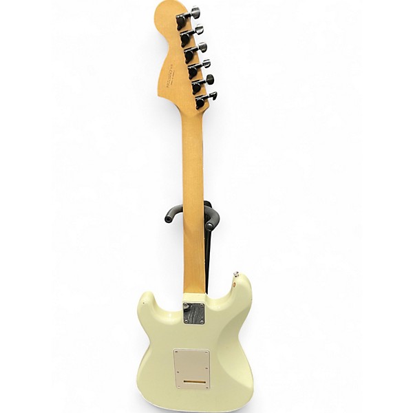 Used Squier Standard Stratocaster White Solid Body Electric Guitar