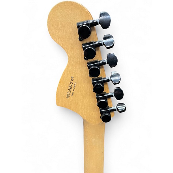 Used Squier Standard Stratocaster White Solid Body Electric Guitar