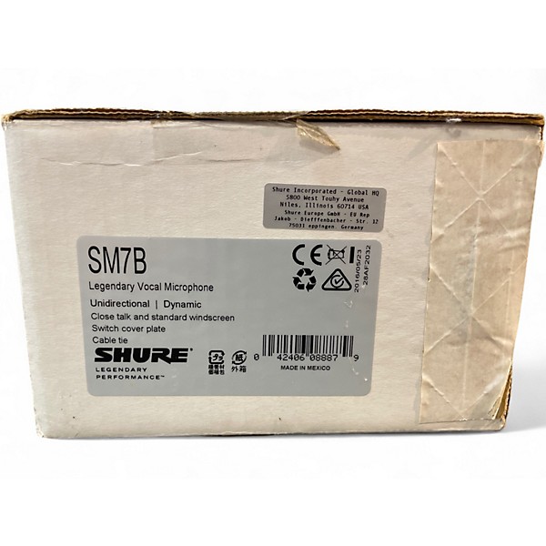 Used Shure SM7B Dynamic Microphone