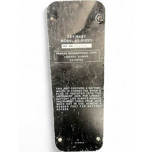 Used Dunlop GCB95TB Wah Effect Pedal