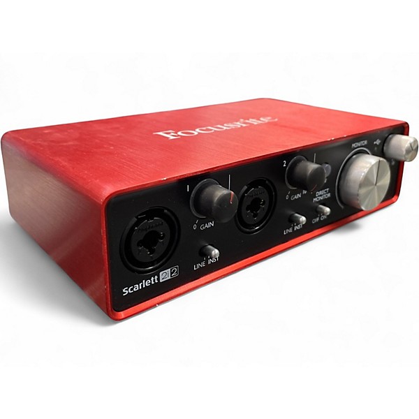 Used Focusrite Scarlett 2i2 Audio Interface