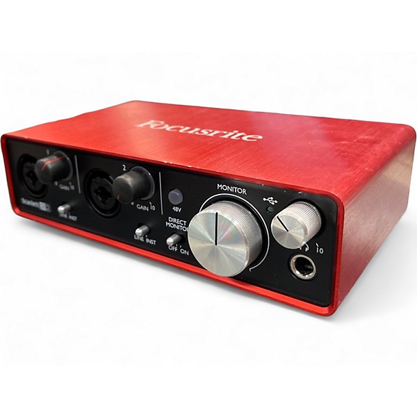 Used Focusrite Scarlett 2i2 Audio Interface