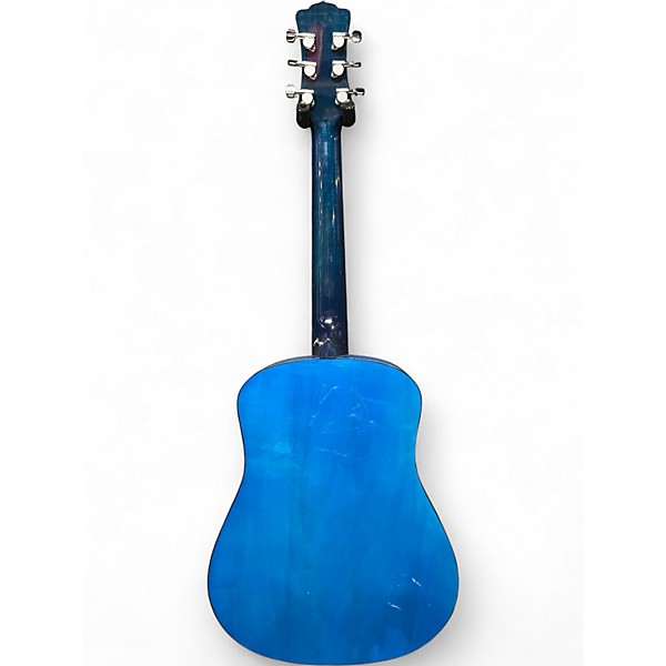 Used Luna Safari 3/4 Size Starry Night Acoustic Guitar