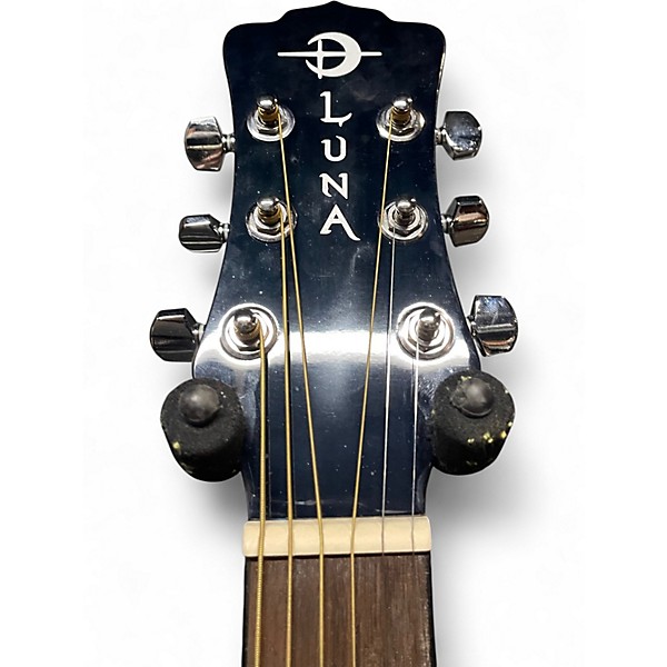 Used Luna Safari 3/4 Size Starry Night Acoustic Guitar