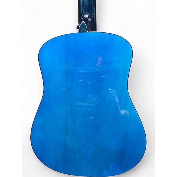 Used Luna Safari 3/4 Size Starry Night Acoustic Guitar