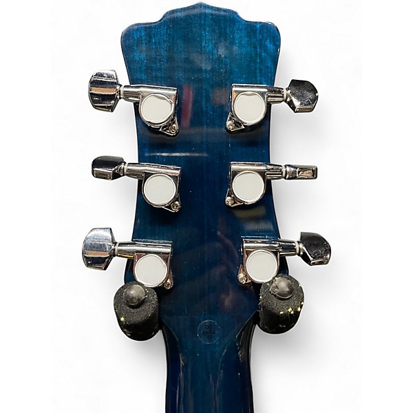 Used Luna Safari 3/4 Size Starry Night Acoustic Guitar