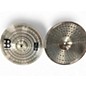 Used MEINL 13in HCS Hi Hat Pair Cymbal