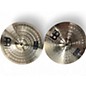 Used MEINL 13in HCS Hi Hat Pair Cymbal
