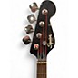 Used Squier Paranormal Rascal Bass HH Metallic Black Electric Bass Guitar