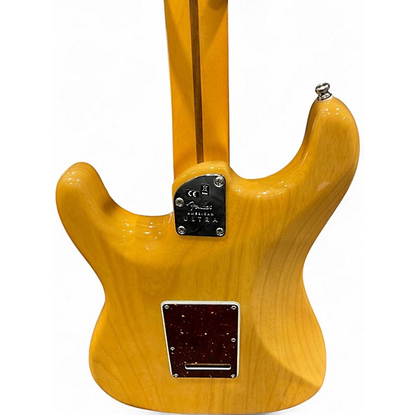 Used 2019 Fender American Ultra Stratocaster AGED NATURAL Solid Body Electric Guitar
