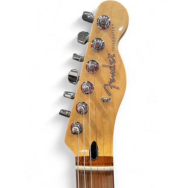 Used 2019 Fender Player Telecaster Silver Solid Body Electric Guitar