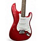 Used Squier Bullet Stratocaster Hardtail Red Sparkle Solid Body Electric Guitar